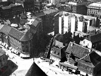 Bakačeva ulica - Pod zidom 1935. godine, pogled s katedrale